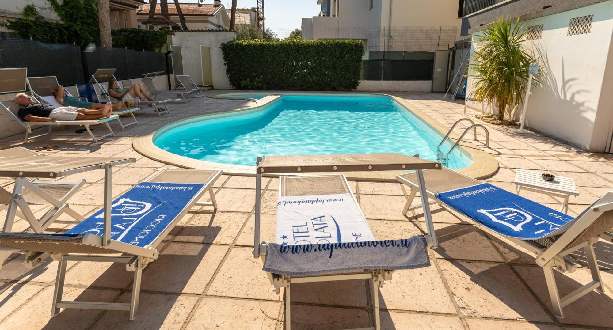La Plata Hotel - Con Piscina Riccione Eksteriør bilde