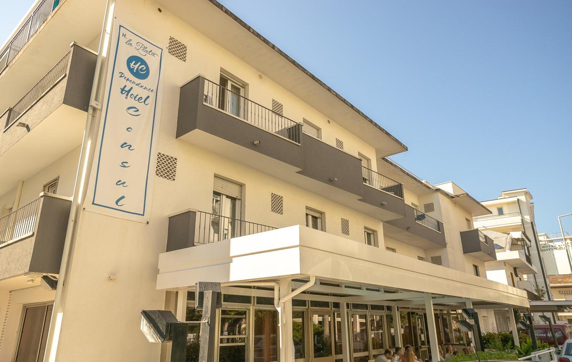 La Plata Hotel - Con Piscina Riccione Eksteriør bilde
